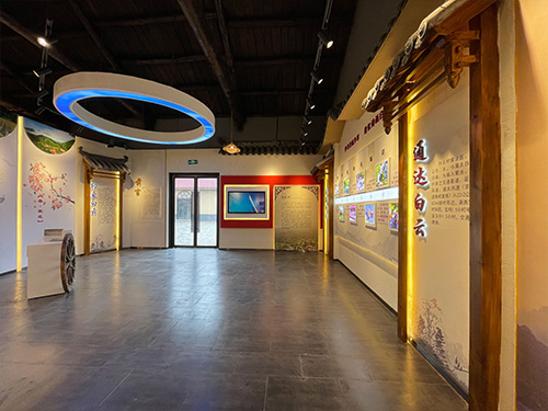 太白白云驛展廳設(shè)計施工案例展示