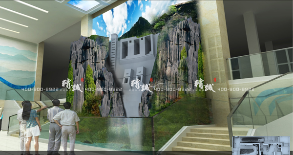 引漢濟渭展廳設(shè)計效果圖 引漢濟渭展廳設(shè)計效果圖