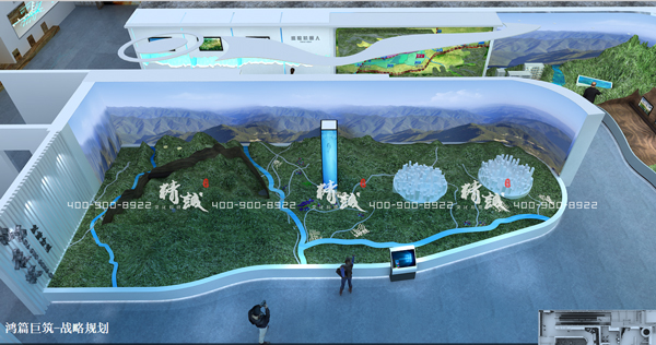 引漢濟渭展廳設(shè)計效果圖 引漢濟渭展廳設(shè)計效果圖