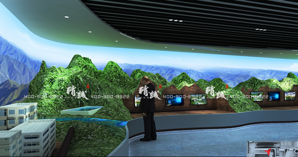 引漢濟渭展廳設(shè)計效果圖 引漢濟渭展廳設(shè)計效果圖