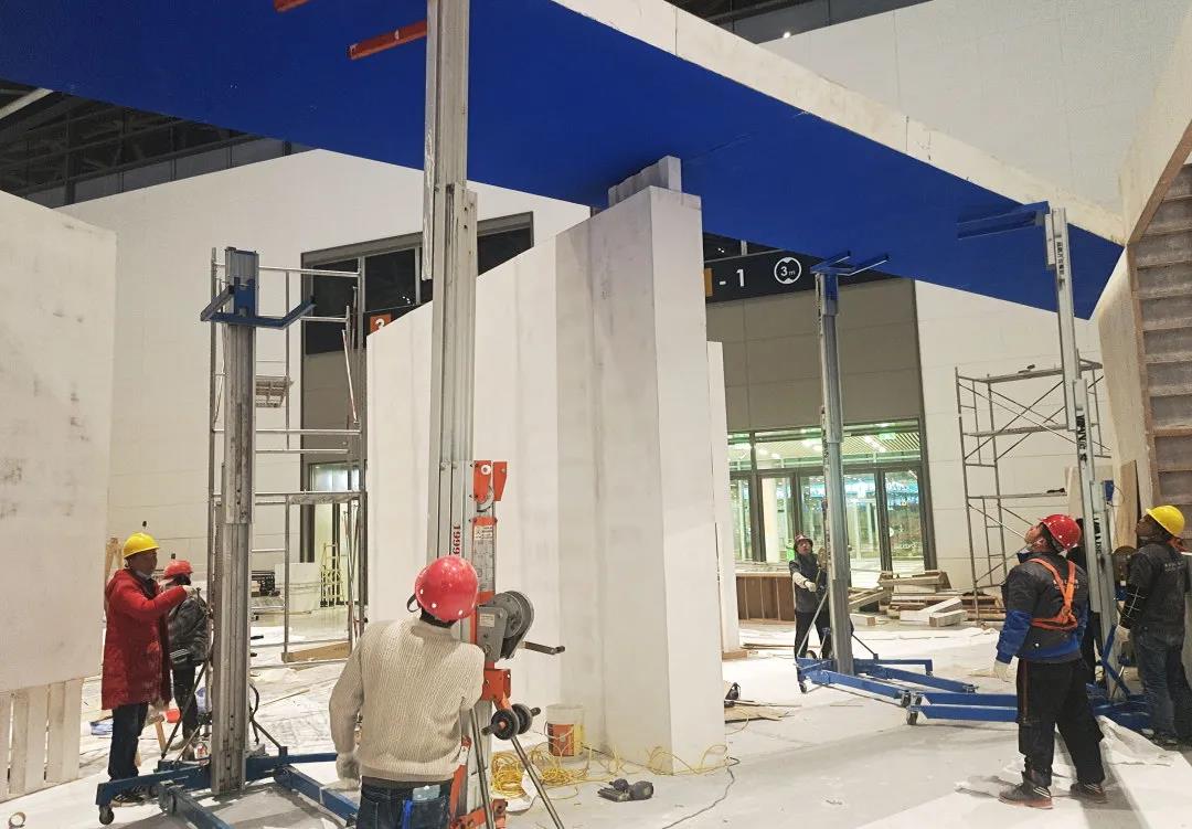 展覽是如何搭建的？