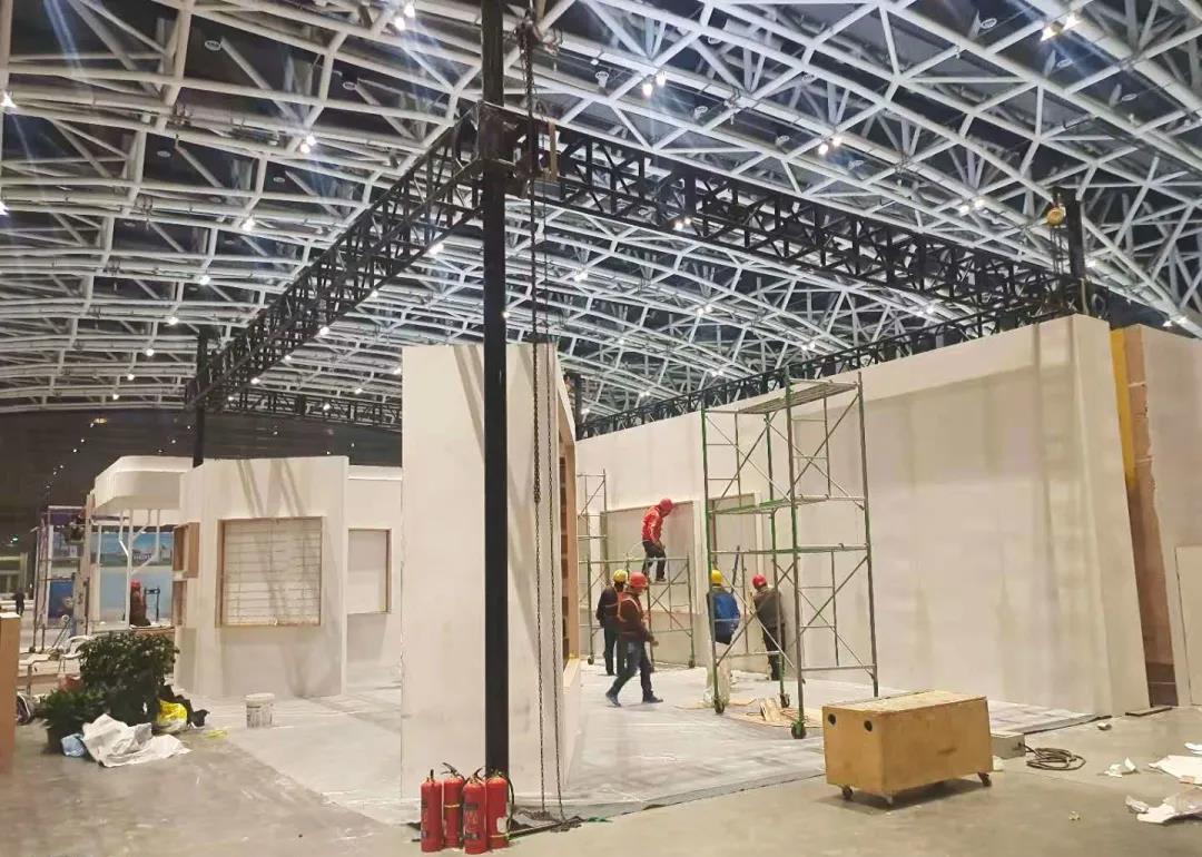 展覽是如何搭建的？