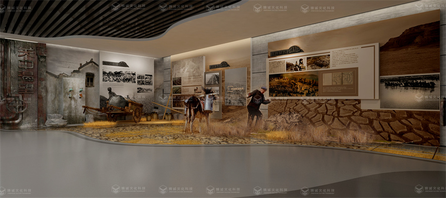 水系工程展廳設(shè)計-引漢濟渭實驗基地展廳 水系工程展廳設(shè)計-引漢濟渭實驗基地展廳