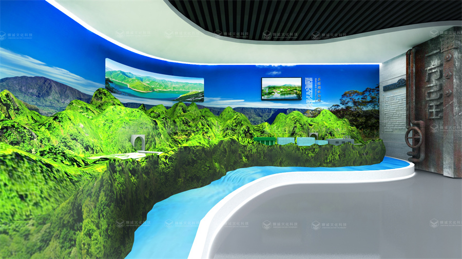 水系工程展廳設(shè)計-引漢濟渭實驗基地展廳 水系工程展廳設(shè)計-引漢濟渭實驗基地展廳