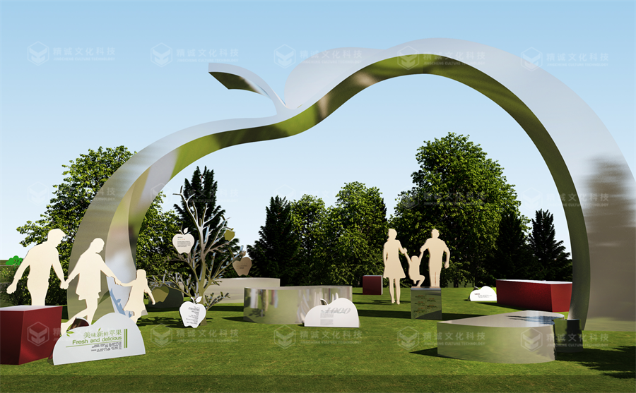 主題館設(shè)計-千陽中國好蘋果展示中心 主題館設(shè)計-千陽中國好蘋果展示中心