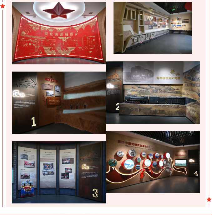 隆重舉行集團(tuán)公司第一批愛國主義教育基地“陜北鐵路展館”揭牌儀式 隆重舉行集團(tuán)公司第一批愛國主義教育基地“陜北鐵路展館”揭牌儀式