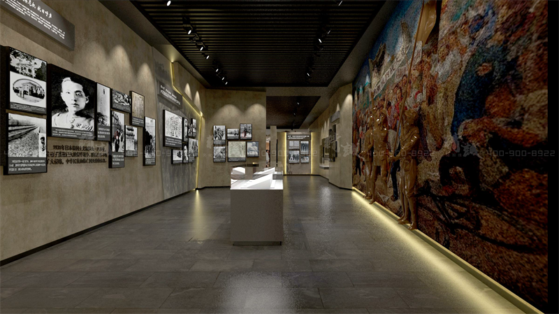西安事變紀(jì)念館設(shè)計(jì)施工-文博類展廳案例