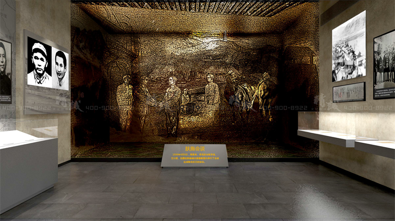 西安事變紀(jì)念館設(shè)計(jì)施工-文博類展廳案例