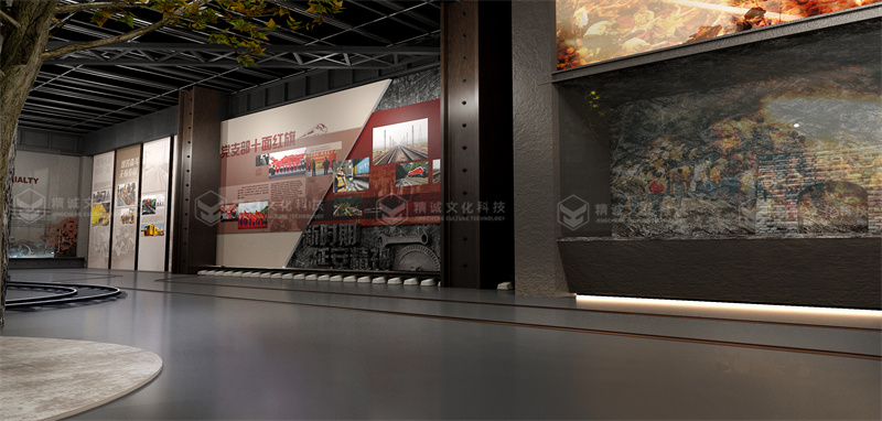 巴山精神紀(jì)念館設(shè)計(jì)-文博類(lèi)展廳設(shè)計(jì)