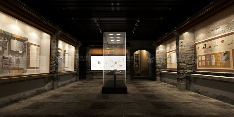史志展館設(shè)計-榆林清清澗縣史志館