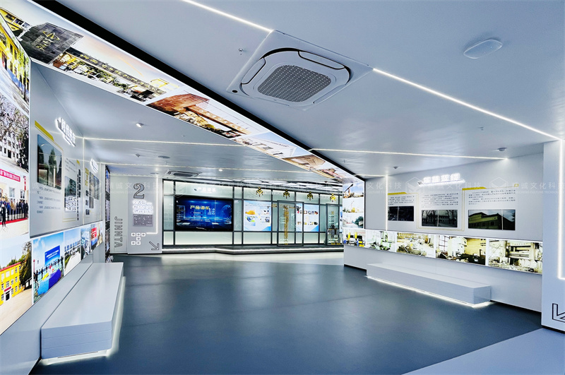 建筑企業(yè)展廳設(shè)計(jì)-山西省工程機(jī)械有限公司企業(yè)展廳