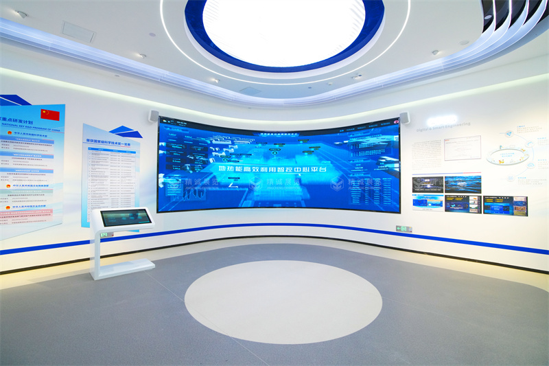 西北水電及新能源科技產(chǎn)業(yè)中心展覽館落成