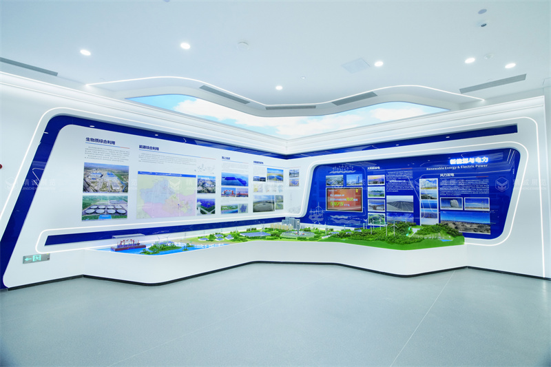 西北水電及新能源科技產(chǎn)業(yè)中心展覽館落成