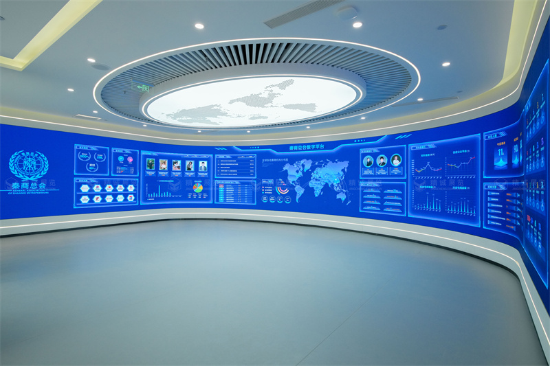 西安秦商文化館展廳案例